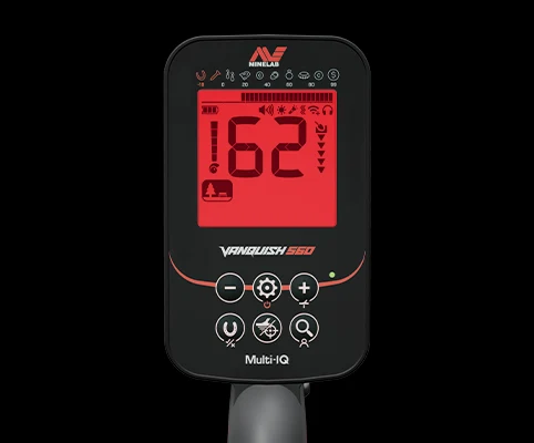 Bartın Minelab Vanquish 540 Pro Pack - VANQUISH ekran ve saha kontrolü
