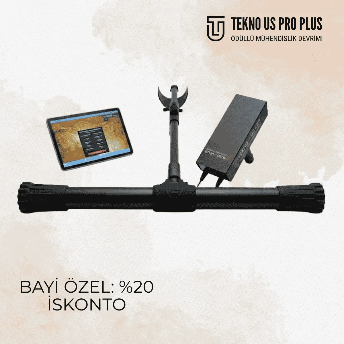 Tekno US Pro Plus Yeraltı Görüntüleme Cihazı